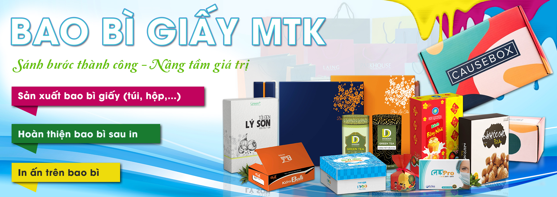 CÔNG TY TNHH TMDV SX BAO BÌ GIẤY MTK